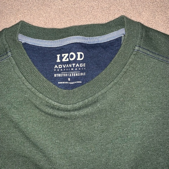 green izod sweatshirt - Picture 2 of 3